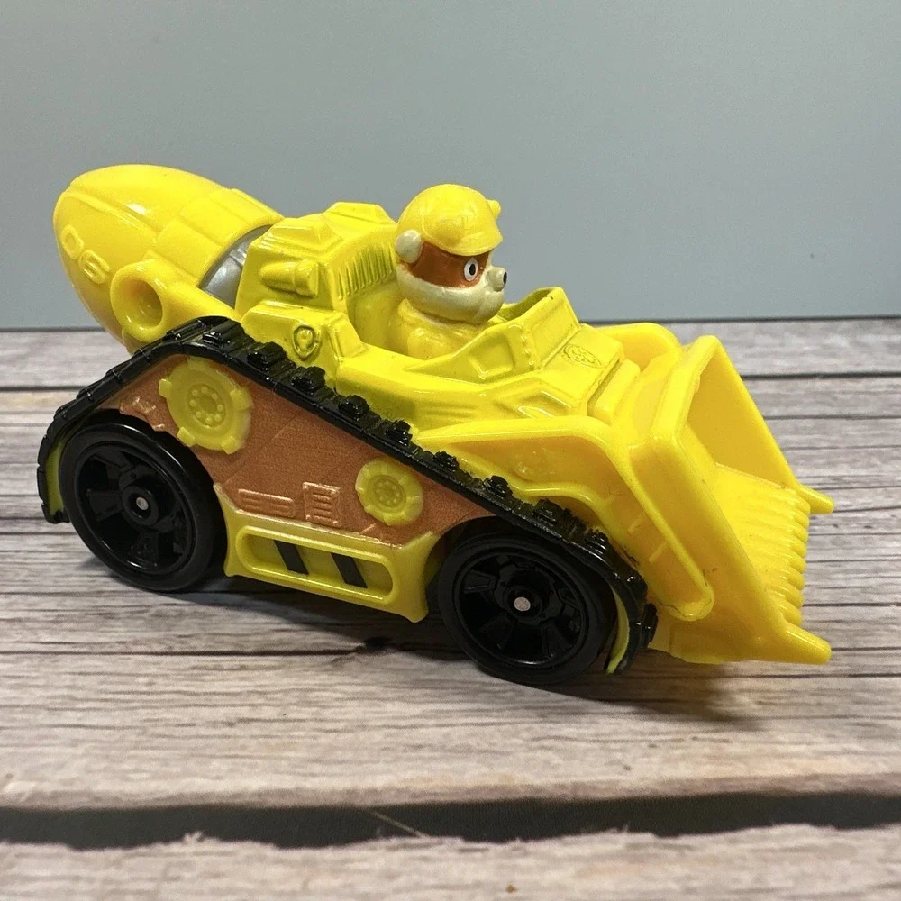 Spin Master SML Nickelodeon Paw‎ Patrol Rubble Yellow Die-Cast 3 1/2